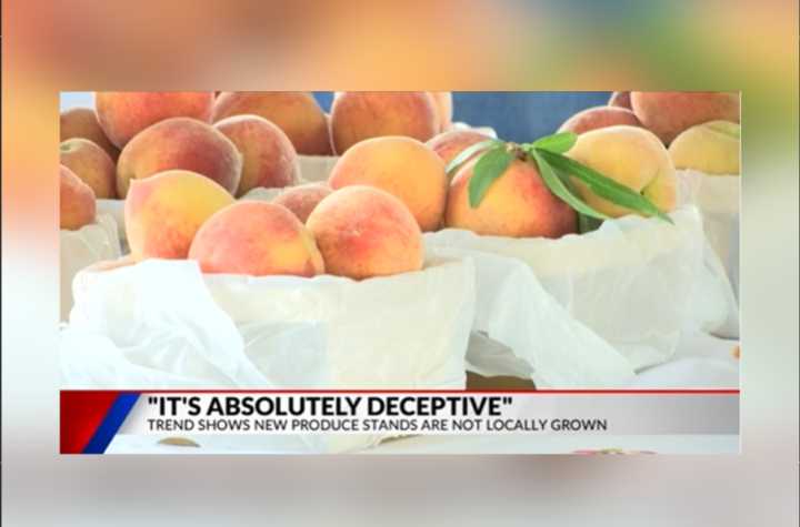 "It's absolutely deceptive" Farmers markets see trend of new stands not locally grown