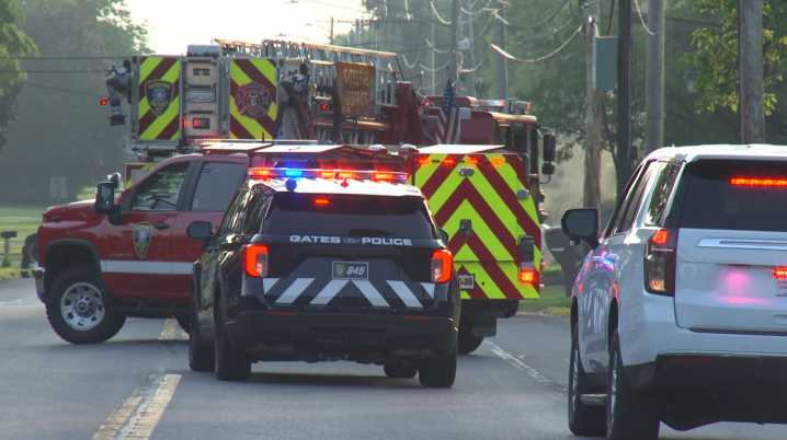 Flames and smoke: Transformer fire in Gates leads to power outage