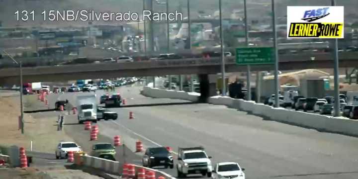 Lanes reopen after police activity on I-15 at Silverado Ranch