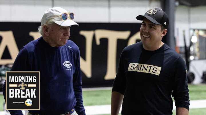 Morning Break: Saints install Kellen Moore's offense with Archie Manning in attendance