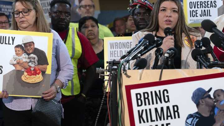 Kilmar Abrego Garcia, wrongly deported to El Salvador, is back in the U.S. to face smuggling charges