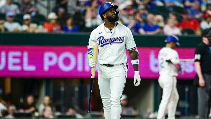 Adolis García benched, Rangers seek performance boost