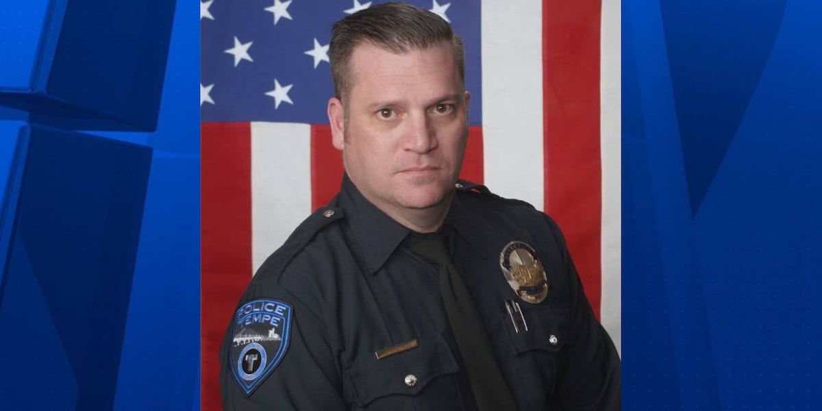 Tempe police officer laid to rest after battle with aggressive brain tumor