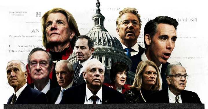 GOP senators’ top concerns with Trump’s big agenda bill, in their own words