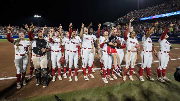 Women's College World Series 2025: Scores, schedule as Texas Tech evens series for NCAA softball championship