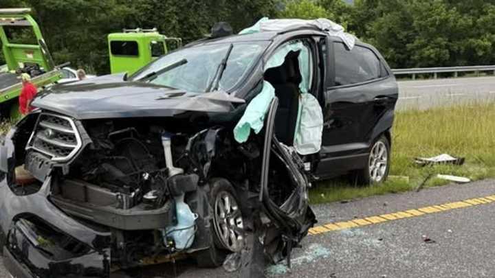 1 taken to the hospital after accident, Rich Creek fire crews say