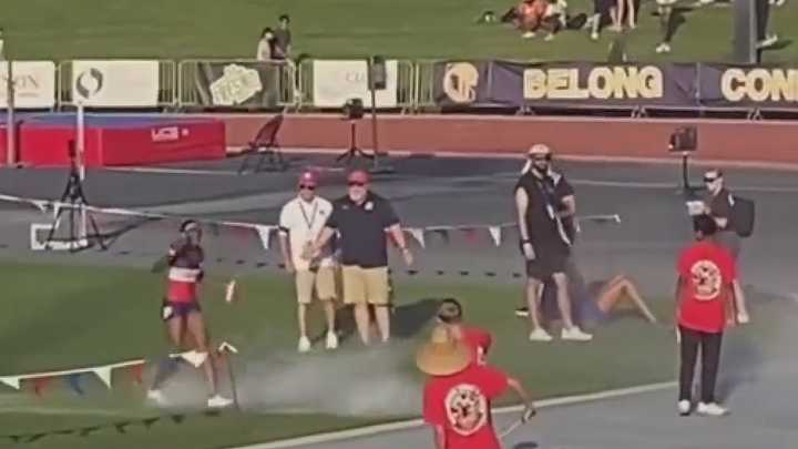 Civil rights leaders want CIF to reinstate gold medal to track star after fire extinguisher celebration