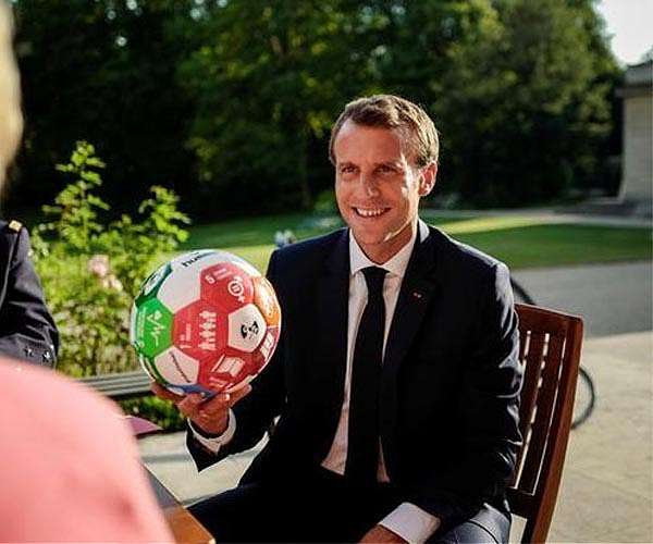 Greenpeace returns Macron waxwork stolen in 'radioactive' protest