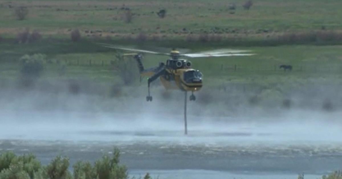 'Skinner Fire' being worked in the Washoe Lake area