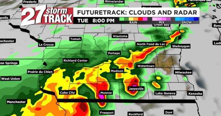 Severe weather threat continues this evening
