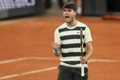French Open: Carlos Alcaraz reaches final after Lorenzo Musetti retires with injury in fourth set