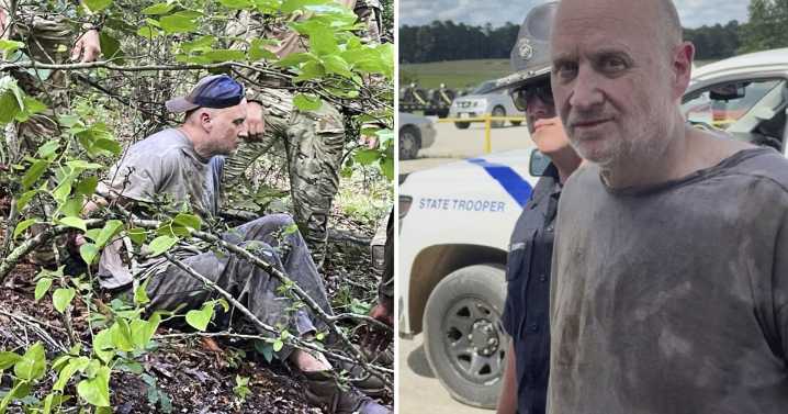 Ex-police chief and convicted killer who escaped from an Arkansas prison has been captured
