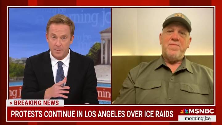 Trump Border Czar Responds to Gavin Newsom’s Arrest Taunt on ‘Morning Joe’: ‘I’m Not Biting’