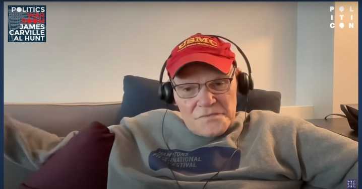 Carville Says Jewish Donors Using Antisemitism as BS Excuse To Not Fund Dems