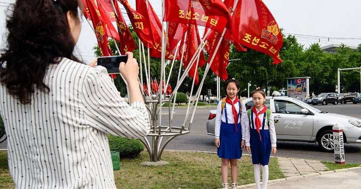 Rare glimpse inside North Korea as Kim Jong-un's version of 'Hitler Youth' exposed