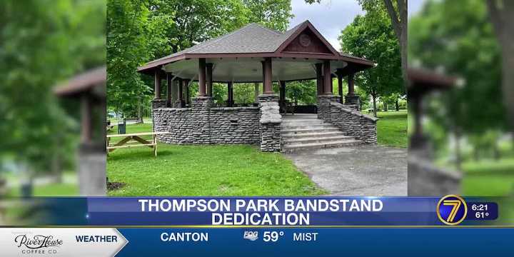 Thompson Park Bandstand Dedication