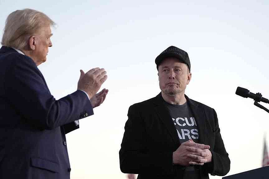 Trump threatens Musk’s contracts amid falling out