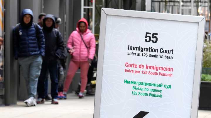 Trump rehires hardline immigration judge to oversee a court : NPR