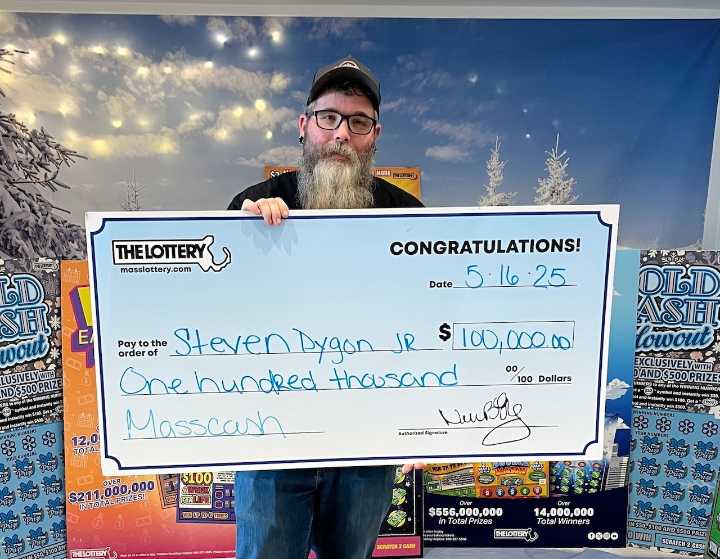 Mass. State Lottery winner: Father will take children to Disney with $100K prize