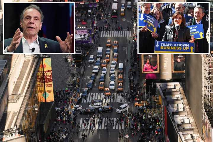 Cuomo flip-flops, supports NYC congestion pricing a year after opposing it
