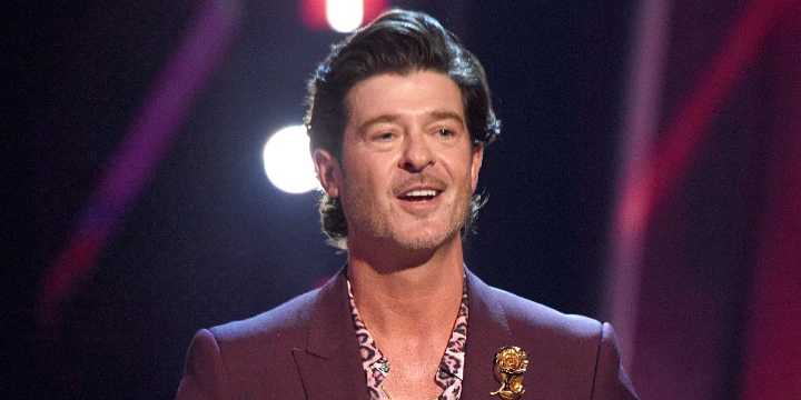 'That's Robin T?': Robin Thicke's Look on His Wedding Sparked Online Buzz