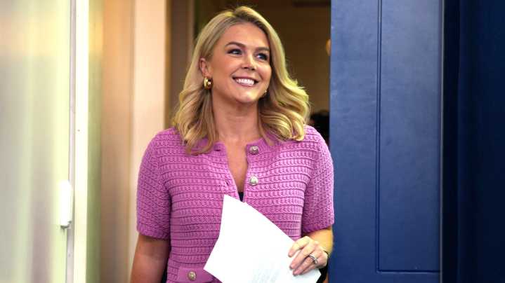 Karoline Leavitt's Beachy Bikini Pic Is Worlds Away From Her Frumpy White House Fashion