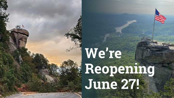 Chimney Rock reopens June 27 after Hurricane Helene recovery
