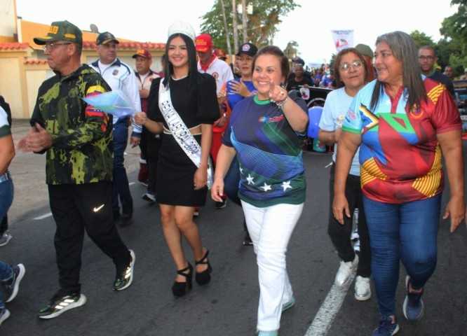 Lizeta inauguró oficialmente los Juegos Laborales en Tucupita