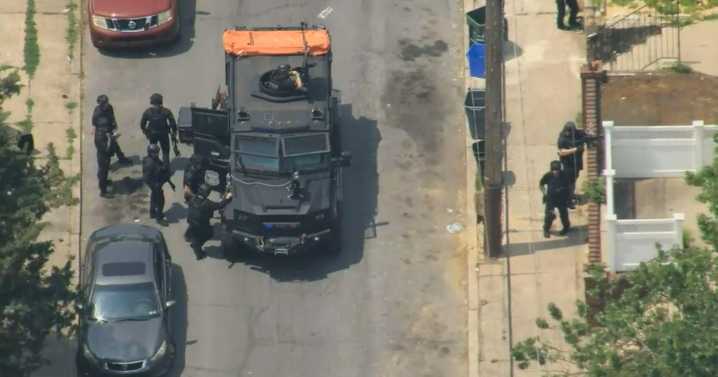 Man accused of assaulting fire official surrenders after barricade in Tacony, Northeast Philadelphia, police say
