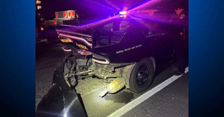 Suspected drunken driver in West Sacramento crashes into CHP vehicle