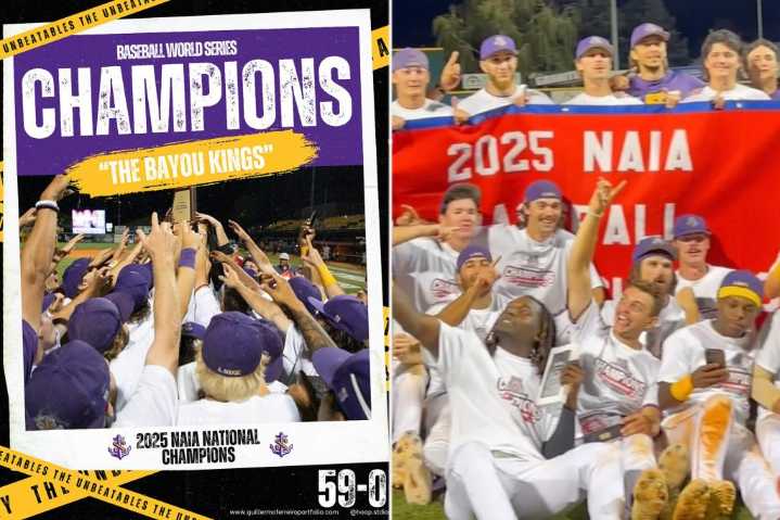 LSU Shreveport finishes college baseball season with 59