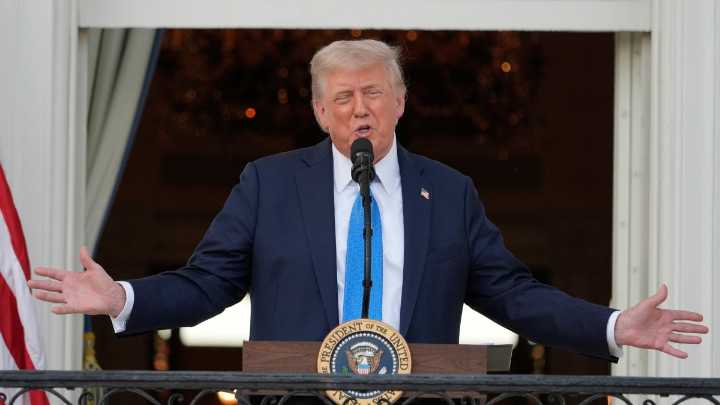 Trump announces travel ban affecting a dozen countries set to go into effect Monday