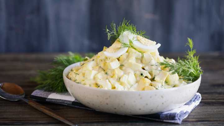 Ditch The Mayo And Make Egg Salad Creamy With A Protein