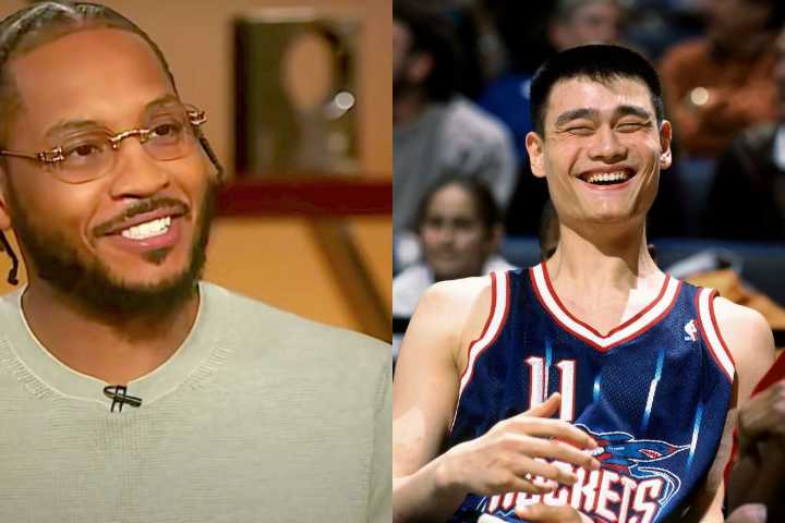 Yao Ming Can’t Resist Trolling Carmelo Anthony After China Link-Up Turns to Wine Talk Carmelo Anthony’s China trip takes a hilarious turn when a reunion with Yao Ming sparks jokes and an unexpected wi