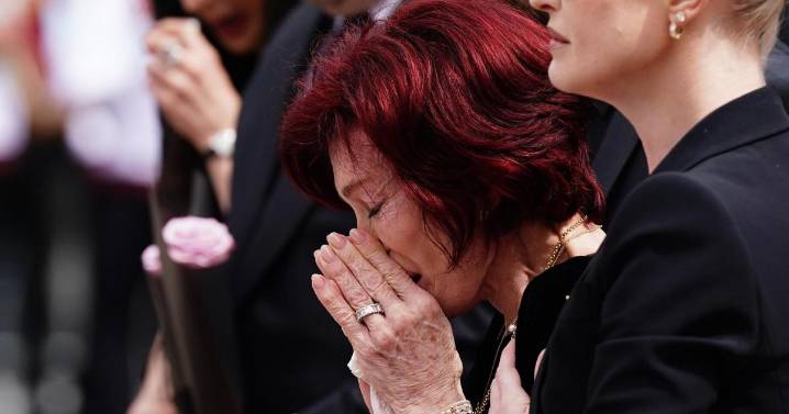 Sharon Osbourne emotional as family look at Ozzy Osbourne tributes in Birmingham