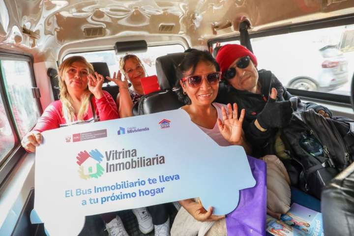 Bus Inmobiliario te lleva a conocer proyectos de Techo Propio y Crédito Mivivienda en Lima