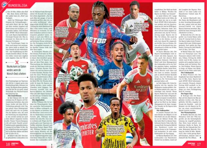 Lo dice el Bild Sport de Alemania: Liverpool aceptó la oferta del Bayern Múnich por Lucho Díaz