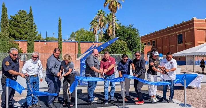 Pierson High School debuts outdoor fitness center open to all