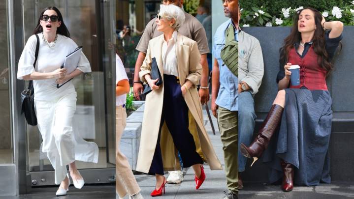 A Closer Look at Every Shoe on ‘The Devil Wears Prada 2’ Set [PHOTOS]
