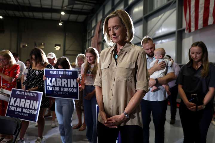 Trump-endorsed Republicans set up high-stakes Arizona governor’s race