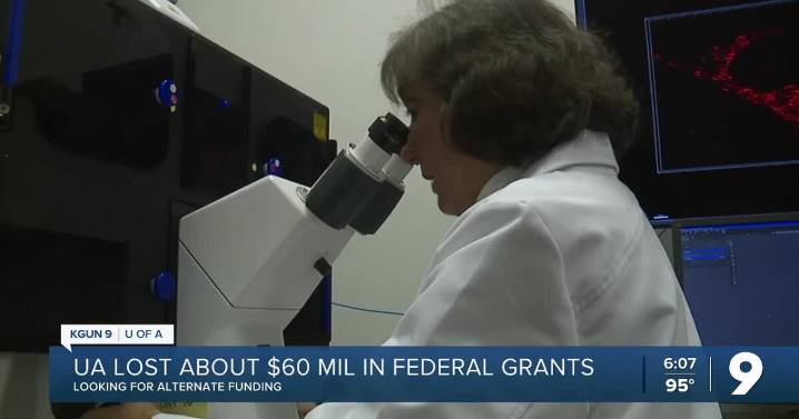 Federal grant cuts pull almost $60 Million from UA
