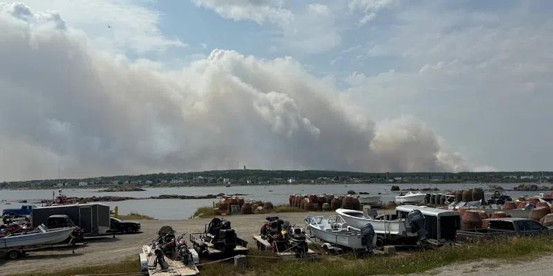 Crews Continue to Battle Wildfire Near Musgrave Harbour