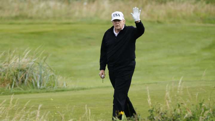Donald Trump llega a Escocia: se reunirá con von der Leyen en la recta final de sus negociaciones comerciales