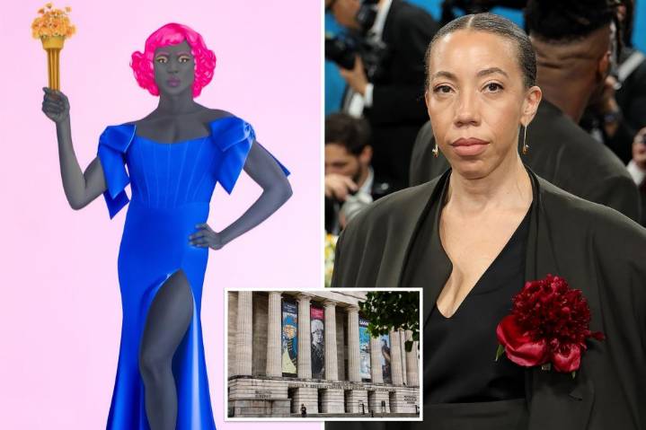Artist pulls art from Smithsonian gallery after museum tries to alter her trans Statue of Liberty painting