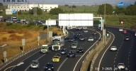 Retenciones de 15 kilómetros en la A-49 entre Bollullos y Huévar en plena salida hacia las playas