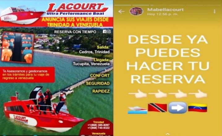 De Trinidad a Venezuela se viaja con Lacourt Ultra Performance Boat