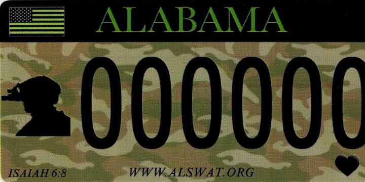 New specialty tag initiative aims to boost law enforcement training across Alabama