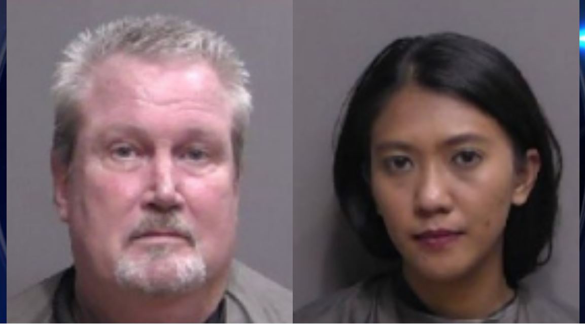Florida couple arrested after leaving Infant alone in running car while drinking at bar, authorities say 