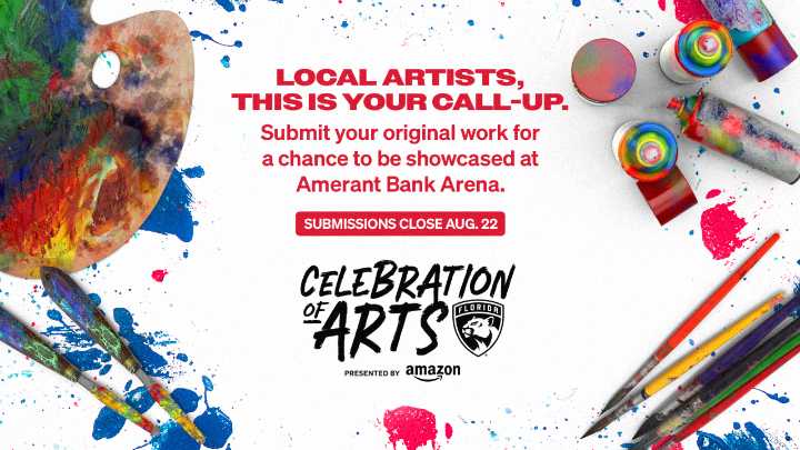 Florida Panthers & Amazon Launch Local ‘Celebration of Arts’ Program