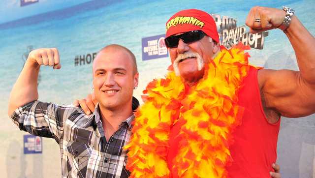 Hulk Hogan’s son Nick pays tribute to his ‘hero’